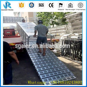 En aluminium Pliable <span class=keywords><strong>handicap</strong></span> van rampe rampe pour <span class=keywords><strong>fauteuil</strong></span> roulant avec CE - Product Image 2