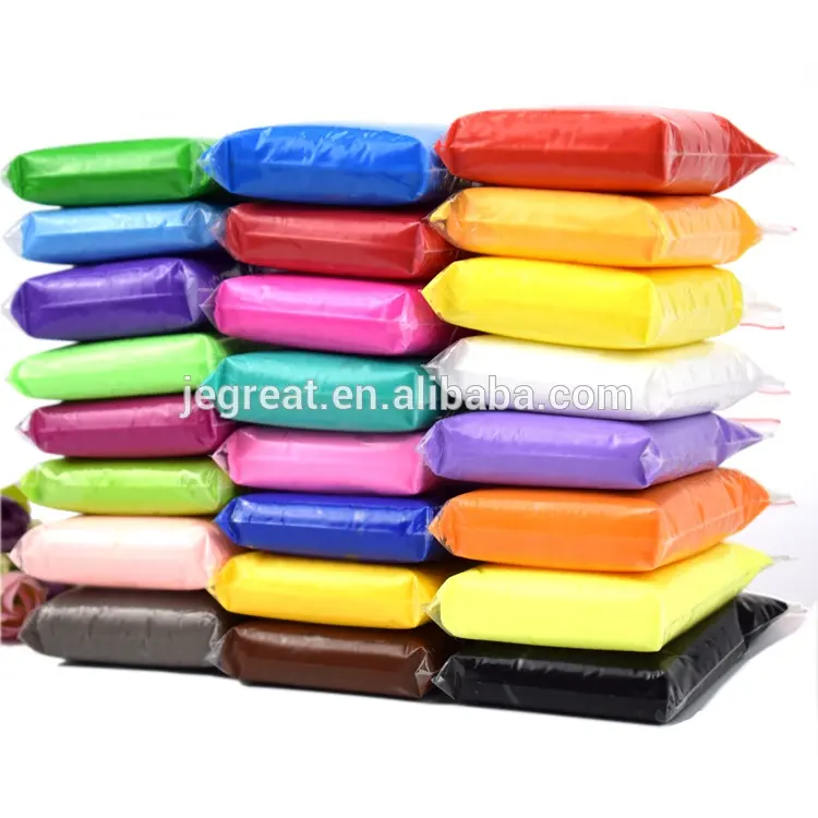 20 Gam/túi 24 Màu Siêu Nhẹ Plasticine Mô Hình Polymer Đất Sét Mềm Không Khí Khô Đất Sét Đồ Chơi Cho Trẻ Em Giáo Dục DIY