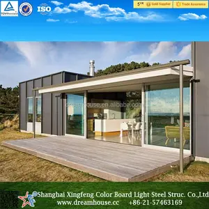 modern house designs light steel structure villa/prefabricated house