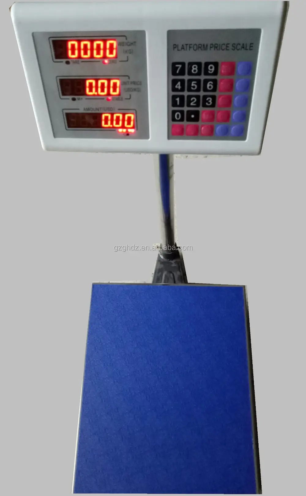 100kg weighing scale 40*50cm pan size bench weighing scale