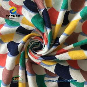 Nuevo diseño cómodo Pima peruano tela estampada de algodón para ropa de cama - Product Image 1