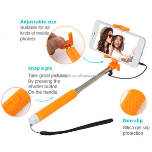 Lindo colorido bolsillo monopie portátil Pen tamaño Selfie Stick para soporte para <span class=keywords><strong>teléfono</strong></span> - Product Image 4
