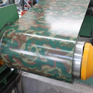 위장 색상 코팅 ks <span class=keywords><strong>PPGI</strong></span> 루핑 패널/시트 용 미리 페인트 된 아연 도금 강철 코일 - Product Image 2
