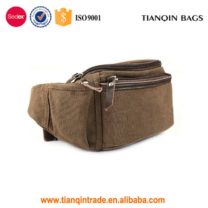 <span class=keywords><strong>Riñonera</strong></span> de Lona para Hombre, Impermeable, con Cierre de Cremallera, Estilo Casual para Correr al Aire Libre - Muestra Gratis - Product Image 4