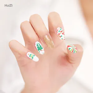 Nail Art Design Skull Shape Halloween Christmas Cartoon Nail Sticker Plastic Nail Decoration Paypal Tt Wholesale Newest Product Nail Art DIY 3D