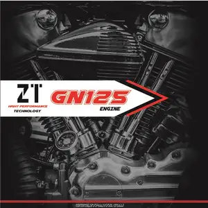 Venta caliente GN125 motor con certificado CE