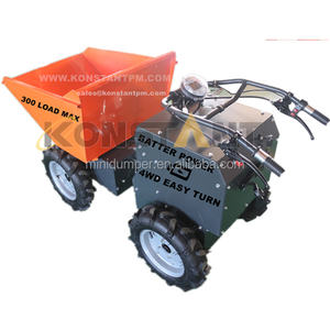 Électrique Brouette De Puissance Mini Dumper KT-MD300EN avec 4WD Facile Turing - Product Image 2