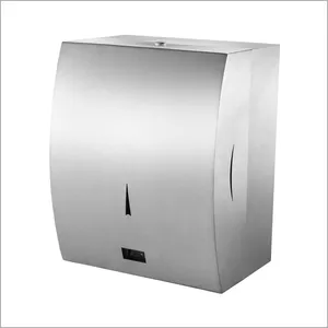 Dispenser Kertas Toilet Otomatis Rol Jumbo Logam Pintar, Dispenser Gulungan Kertas Toilet Sensor Gerakan