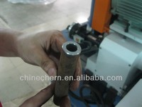 Acier inoxydable Métal Fer Cuivre Aluminium Nylon Tube Tige Ronde Ébavurage Double Tête Chanfreinage Machine Donguan Fabricant