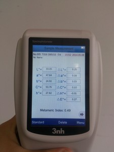 Thiết bị kiểm tra màu 3nh Máy đo quang phổ màu 3nh NS800 với 45/0 - Product Image 5