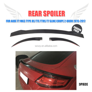 Aileron arrière en fibre de carbone pour <span class=keywords><strong>Audi</strong></span> <span class=keywords><strong>TT</strong></span> <span class=keywords><strong>MK3</strong></span> TTS TTRS 8S 2015-2017 - Product Image 3