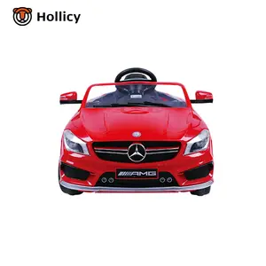 Mercedes Benz CLA45 AMG Mobil Motor Elektrik, Mobil Mainan Berlisensi untuk Anak-anak 12V Mainan Listrik untuk Anak Laki-laki dan Perempuan Hollow SX1538