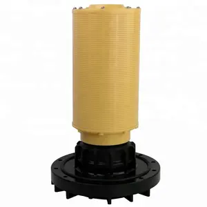 Difusor de agua de montaje superior, distribuidor con brida, 6 pulgadas