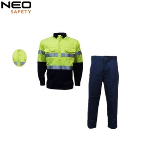 Completi con Combinazione di Colori Uniformi Riflettenti Abbigliamento da Lavoro per Uomo - Product Image 2