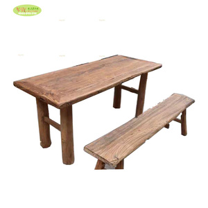Mobili per la casa panca Vintage in legno di olmo di recupero/panca <span class=keywords><strong>da</strong></span> pranzo per interni in legno massello antico Elm - Product Image 3