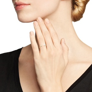 24K Gold Plated Diamond Jewelry Latest <strong>Sterling</strong> <strong>Silver</strong> Pearl <strong>Ring</strong> <strong>Settings</strong> - Product Image 2