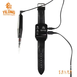 Yilong टैटू स्थायी मेकअप टैटू मशीन टैटू के लिए सेट उन्नत घड़ी