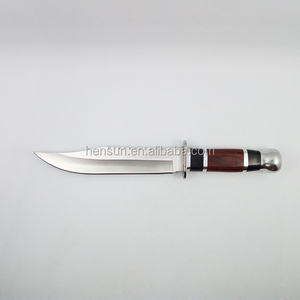 Couteau de survie de haute qualité avec manche en bois, lame fixe en acier inoxydable, pour la chasse en plein air, couteau utilitaire - Product Image 3