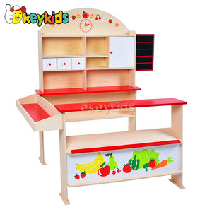 Jouets de <span class=keywords><strong>supermarché</strong></span> en bois, jouets pour enfants, <span class=keywords><strong>supermarché</strong></span> en bois, bon marché, vente en gros, 2016, W10A054 - Product Image 1
