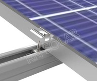Pinces à mi-longues durables, 20 pièces de haute qualité pour montage de panneaux solaires