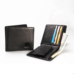 Tùy chỉnh thương hiệu logo Bifold chủ thẻ tín dụng chất lượng cao chính hãng ví da Nhà máy trực tiếp - Product Image 1