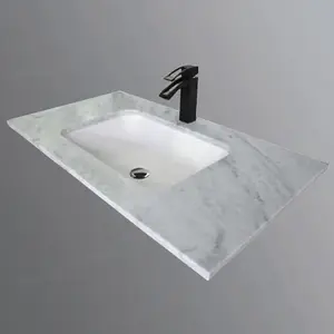 联合无缝人造树脂石 Undermount 浴室水槽