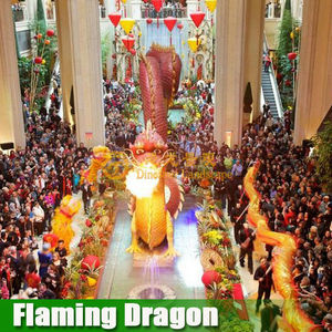 Grand centre commercial décoration Chinois <span class=keywords><strong>dragon</strong></span> modèle - Product Image 5