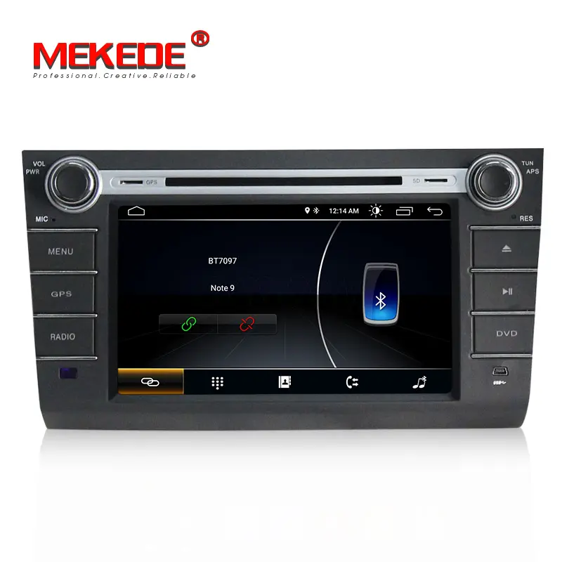 MEKEDE MT8227L Android 8,1 четырехъядерный процессор с 1 + 16 ГБ Автомобильный dvd-плеер для Suzuki Swift 2007 поддержка wifi gps-навигация Радио