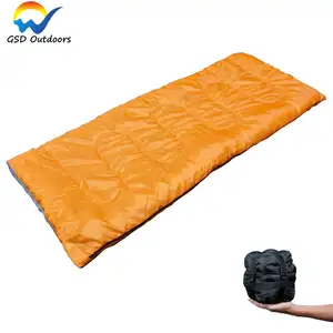 GSDキャンプの子供たちは寝袋を再生します屋外キャンプ封筒大人の寝袋軽量コンパクトポータブル寝袋