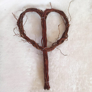 Couronne de branches de saule en vigne, perruque décorative en bois pour bouquet de fleurs, décor pour les vacances - Product Image 3
