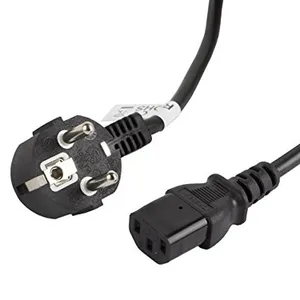 CEE 7/7 Shuko macho a IEC 320 C13 hembra Cable de alimentación H05VV-F 3G0! 75mm2