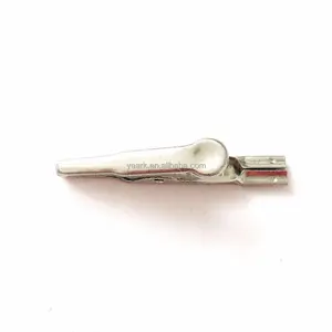 YAERK Klip Uji Buaya Mini, Crimping 2Mm dengan Sekrup