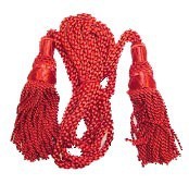 Ceremonial Uniform <b>Red</b> <b>Silk</b> Cords - Product Image 2