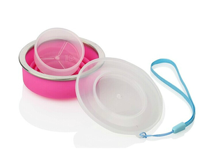Bonbons couleur silicone pliable bouteille d'eau, Tasse voyage, Accepter le paiement <span class=keywords><strong>paypal</strong></span> - Product Image 4