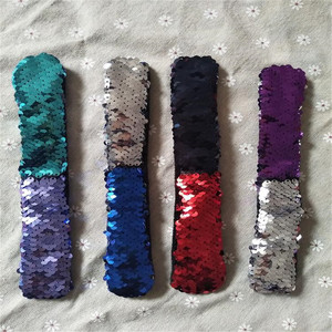 2018 nouveaux Bijoux De Mode Coloré Magique Réversible Paillettes Bracelet En Gros - Product Image 3