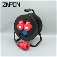 Boîtier de distribution électrique GRP 4 voies ZNPON TYP J201 16A 230V 2P+E IP44 avec câble H05VV-F 3*1.5MM de 3/5m