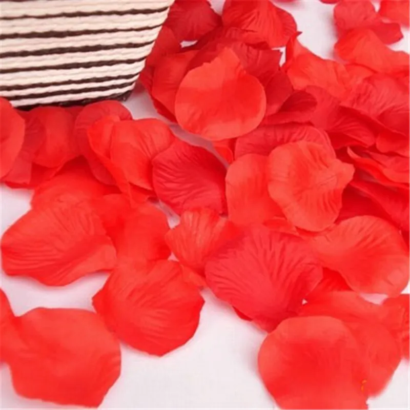 artificial rose petals for wedding decor wholesale