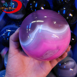 Compradores de piedras preciosas en bruto de bola forma piedra de <span class=keywords><strong>cristal</strong></span> cristalizado - Product Image 2