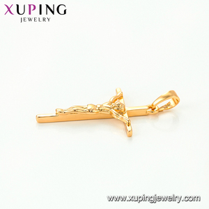 33344 <span class=keywords><strong>xuping</strong></span> joyería personalizada mayoristas en China moda oro Colgante Cruz con precio - Product Image 4