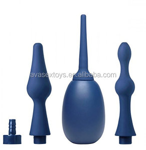 <span class=keywords><strong>Kit</strong></span> de douche en silicone de 8 oz avec pointe flexible Jouet sexuel à ampoule de lavement pour usage intime Jouets de nettoyage anal en silicone médical - Product Image 6