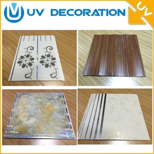 Ad alta Densità ragionevole prezzo nuovo disegno Pannello del Soffitto Decorativo del <span class=keywords><strong>PVC</strong></span> Made in haining, zhejiang Cina - Product Image 2