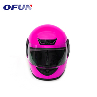 Kathofun — casque de moto en plastique violet, intégral, nouveau Design, sécurité, plastique