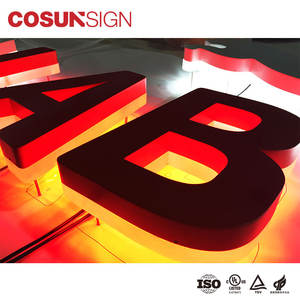 ป้าย Cosun อะคริลิคโลหะ3D มีไฟ LED <span class=keywords><strong>ตัว</strong></span><span class=keywords><strong>อักษร</strong></span> - Product Image 6