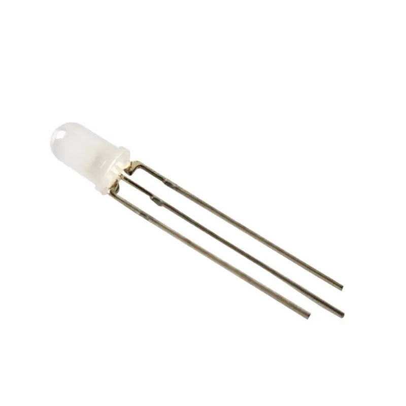 Special wavelength LED manufacturer sell T-13/4 5mm red and green bi-color DIP LED common anode or cathode for indicator