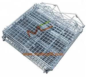 Factory wire promotion stacking cage metal cage supermarket display cage