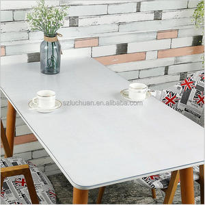 Tovaglia <span class=keywords><strong>in</strong></span> PVC <span class=keywords><strong>Trasparente</strong></span>, Copritavolo <span class=keywords><strong>in</strong></span> <span class=keywords><strong>Plastica</strong></span> Spessa e Resistente - Product Image 2