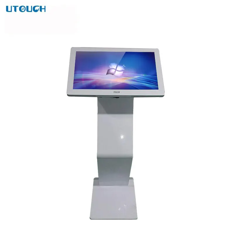 22 Zoll heißer Verkauf kapazitiver Indoor Floor Stand LCD alles in einem Multi-Touchscreen Digital Signage Kiosk mit K-Stil