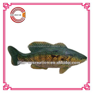 En <span class=keywords><strong>bois</strong></span> sculpté à la main <span class=keywords><strong>décoration</strong></span> de <span class=keywords><strong>poisson</strong></span> - Product Image 6