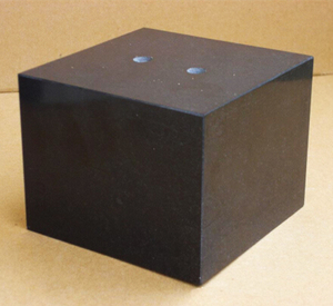 Basi trofeo per sculture in marmo nero - Product Image 2