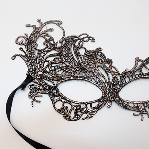 Masques en dentelle noire Patch pour les yeux sexy Night Club Sexy Mask - Product Image 4